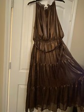 Bronze Large Women Dress Original Price $74 No Tag