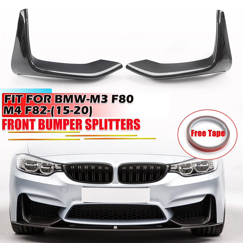 For 2015-2020 BMW F80 F82 F83 M3 M4 Real Carbon Fiber Front