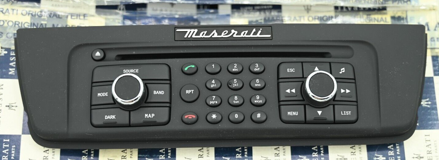 Genuine OEM Maserati Front Panel 139 HW8.0/8.1 USA P/N 980139817 NEW in Box