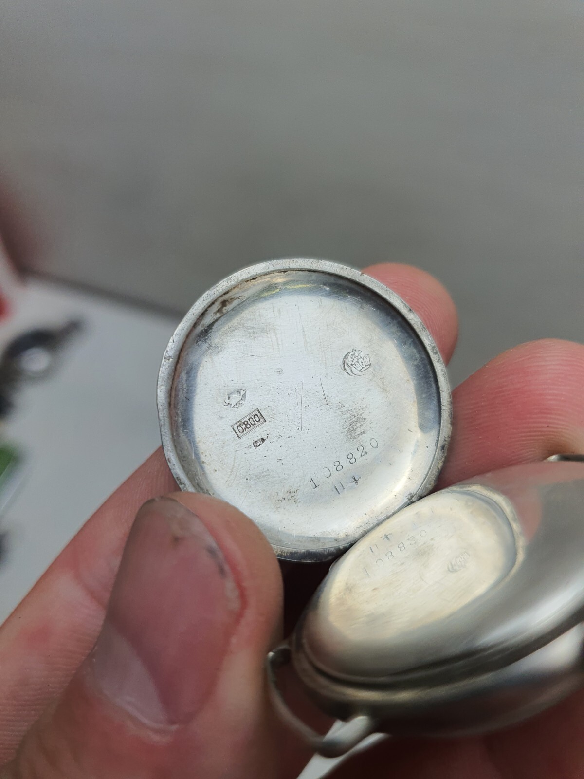 Antique Solid Silver Miniature Wristwatch Watch C… - image 20