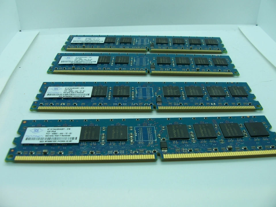 Nanya 1GB PC2 4200U DDR3  2Rx8 Desktop Memory Ram - Image 3 of 3