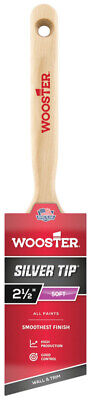 NEW Wooster Brush 5221-2 1//2 SILVER TIP POLY Wall Paint brush 2.5-Inch 9544727