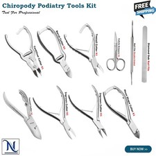 Heavy Duty Chiropody Tools Thick Toenails Surgery Kit Podiatrist Cutter Nipper