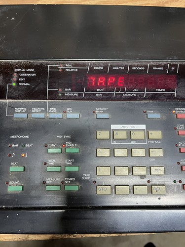 Fostex 4050 Autolocator - Multitrack Controller - Timecode Generator - Midi - Picture 3 of 6