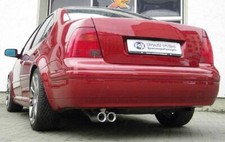 FOX Racinganlage ab Kat. VW Bora 1J und Variant 1J ab Bj. 97 2x76mm eingerollt