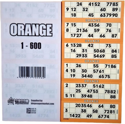 Blocco Biglietti Bingo Da 600 - Quickies Pad Con 6 TV A Colori - Foto 12