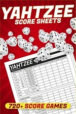 Yahtzee Score Sheets: 720+ Score Games for Scorekeeping, Yahtzee Score Pads, 6 X