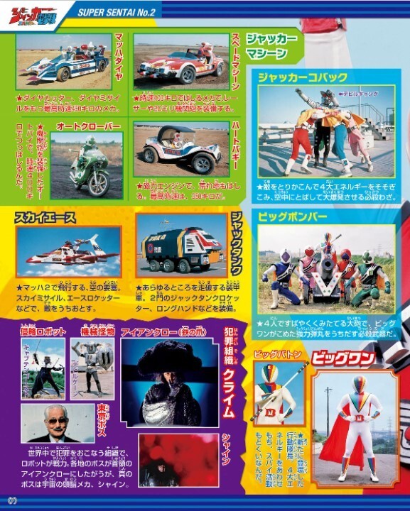 ALL SUPER SENTAI Encyclopedia Japanese Book Superhero Tokusatsu Revised ...