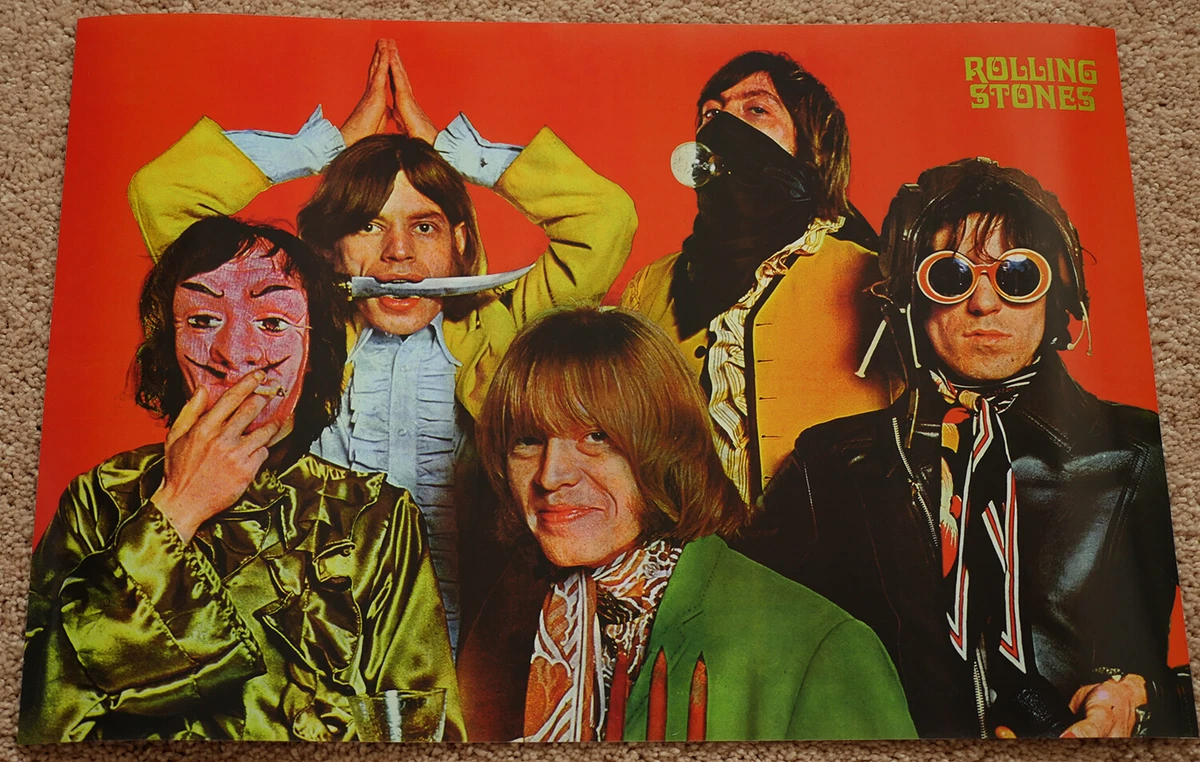 Rolling Stones poster Rolling Stones No Stone Unturned promo Poster RaRe MINT