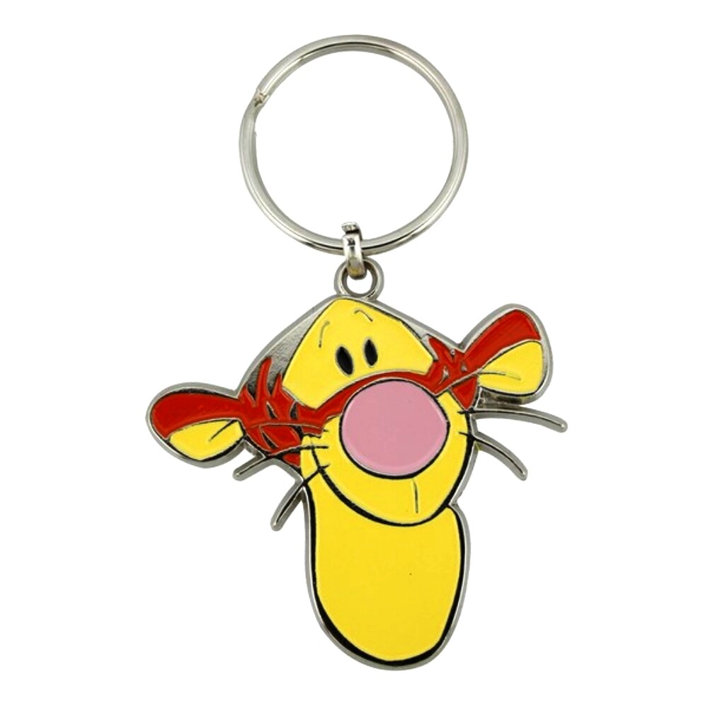 Disney LKRP162 Winnie The Pooh - Tigger Big Face Enamelled Licensed Keychain