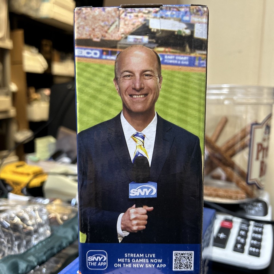 2022 New York Mets Gary Cohen Connecting Bobblehead SGA eBay