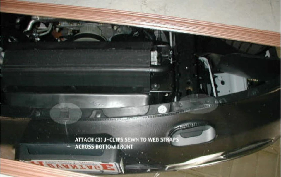 Lebra Front Mask Cover Bra Fits 2002-2005 Ford Explorer w/ wheel well moldings - Image 2 of 2