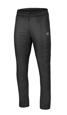 ETAPE Herren Laufhose Hybrid Thermohose winddicht stretchig atmungsaktiv 