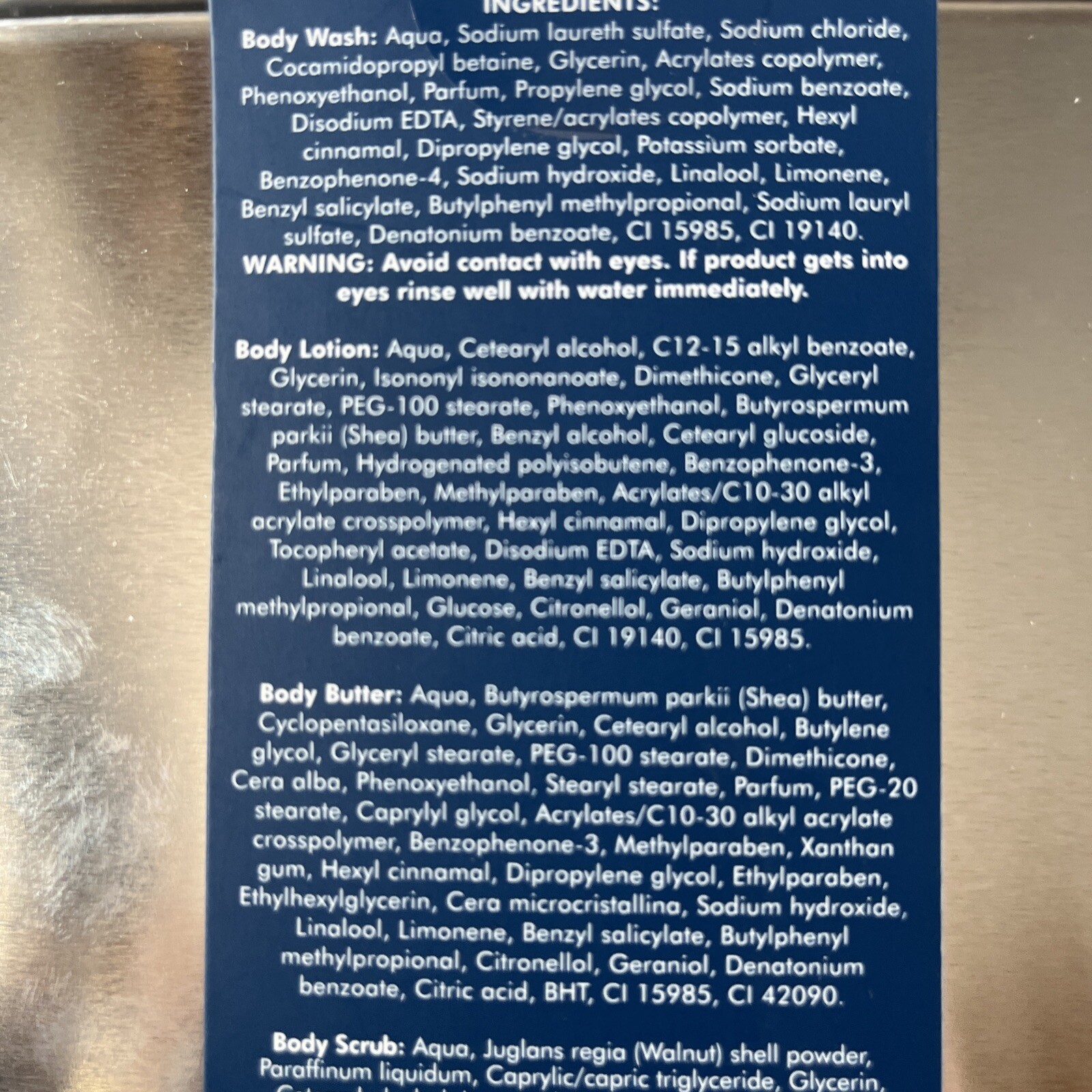 Fab Joules Body Care Set X 4 Items Scrub Wash Lotion Butter for sale