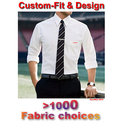 custom white dress shirts