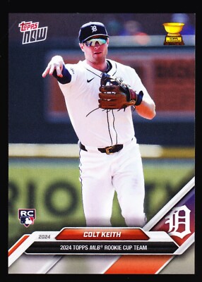 Colt Keith Detroit Tigers 2024 Topps Rookie Cup Team RC-3