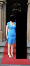 Lipsy Ladies Blue Occasional Dress Size 10