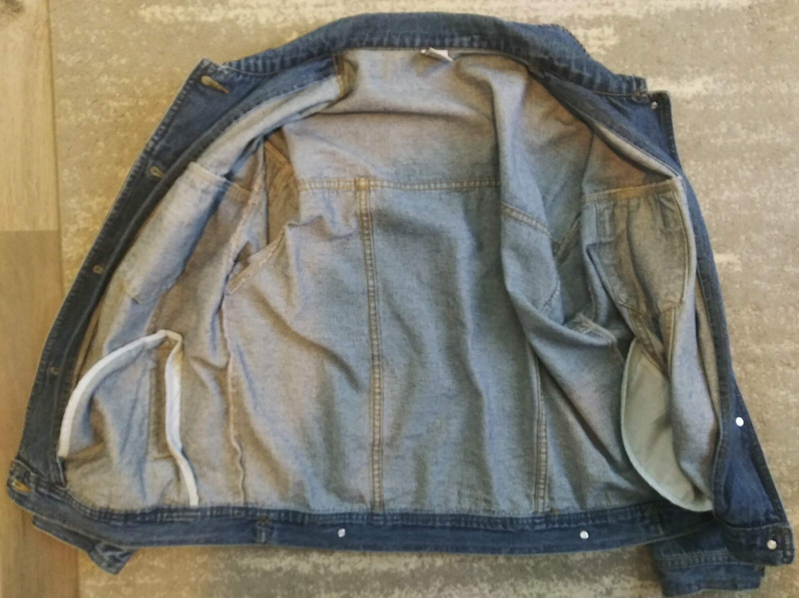 Women's Denim Jean Jacket Button - image 4