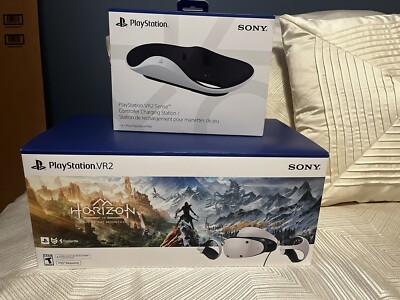 Sony PlayStation PS VR2 Headset Sense And Controlling Charging Station. No Game