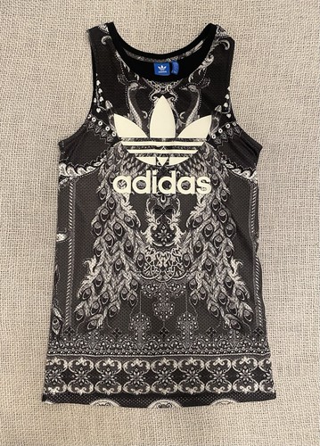 ADIDAS Originals Trefoil Tee Dress Kleid schwarz weiß, Gr. XS, wie NEW