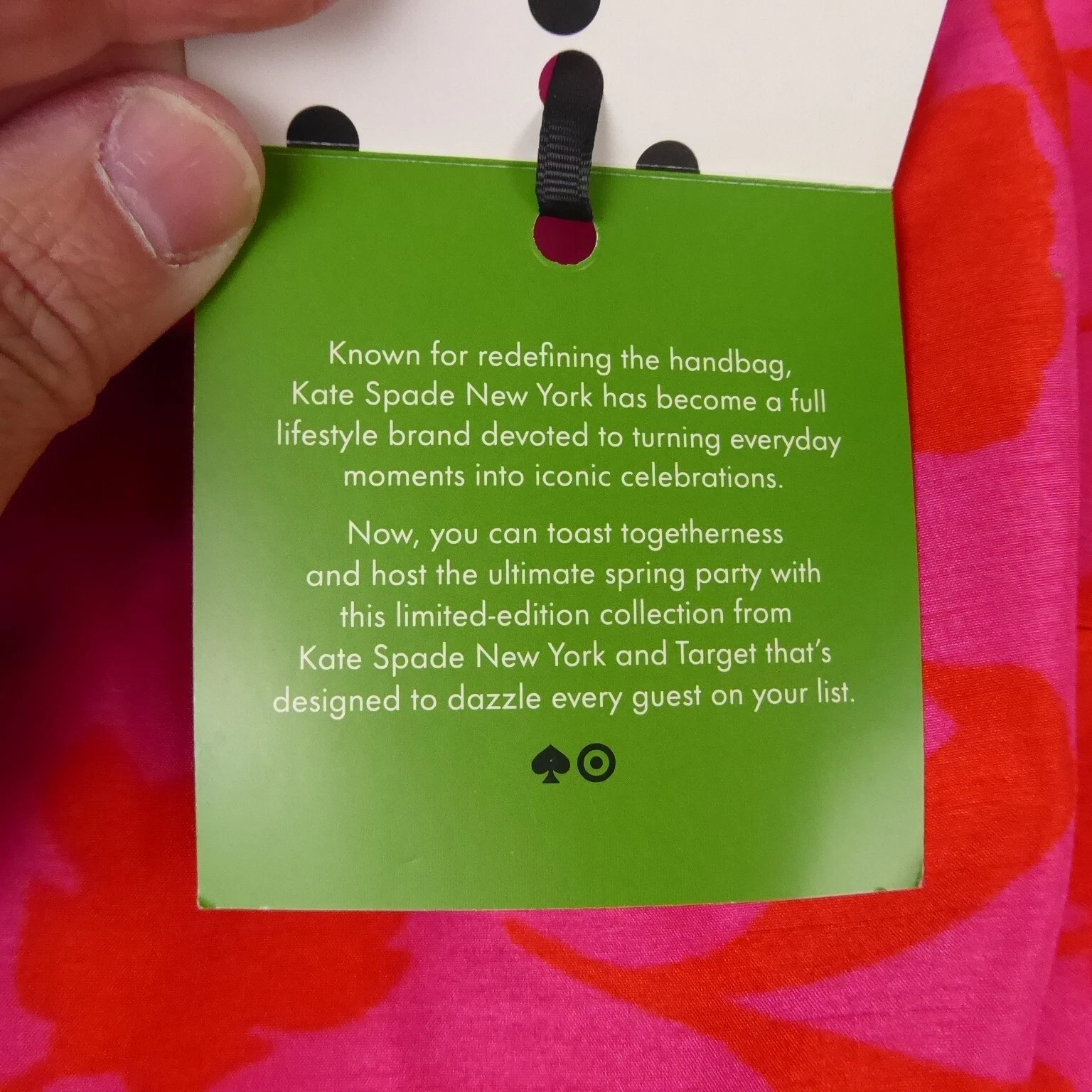 Abito donna Kate Spade x Target taglia 00 classico rosa peplo midi ospite matrimonio nuovo con etichette