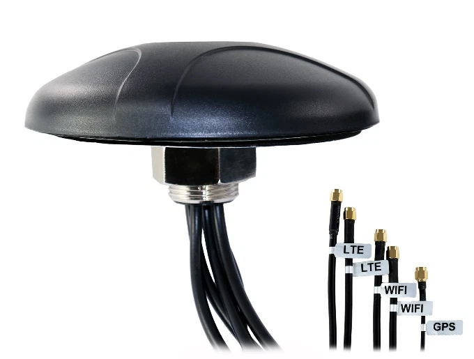 5in1 4G/5G GPS WiFi Mobile Combo Antenna Outdoor Vehicle Caravan Car Camper Van - Image 2 of 4