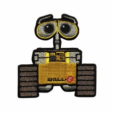 Pixar Wall-E Trash Compactor Robot Embroidered Iron On Patch - Disney Movie 03-L