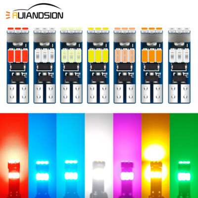 Ruiandsion T5 3014 SMD 9 LED Instrumententafel Tachobeleuchtung Lampe W6W 12V