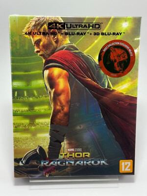 Thor Ragnarok Marvel WeET Steelbook A1 Fullslip 4K+3D+ Blu-Ray #171 out of 1050