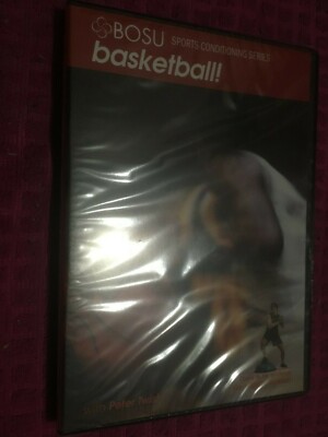 BRAND NEW! BOSU BASKETBALL  SPORTS CONDITIONING DVD WITH PETER TWIST - SHIP FAST