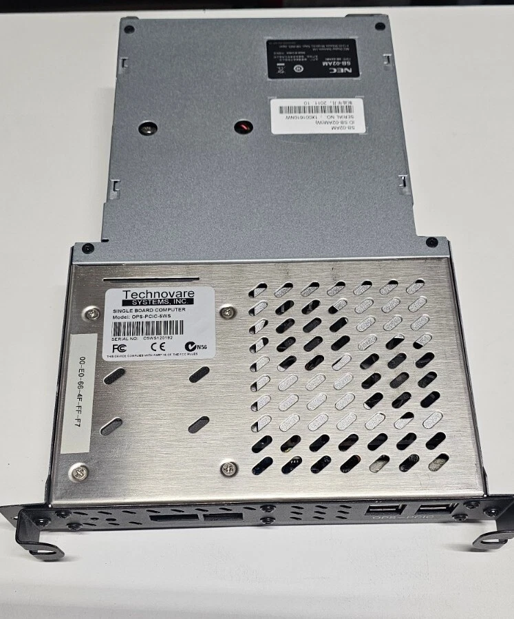 NEC OPS-PCIC-5WS Single Board Computer i5 2.5Ghz 60GB SSD 4GB RAM Technovare - Image 3 of 3