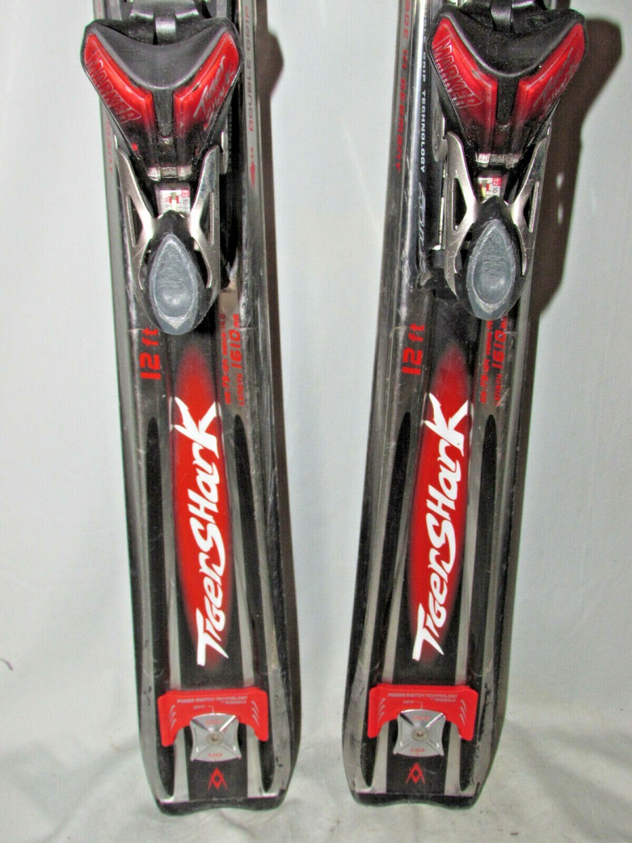 Volkl Tigershark 12A skis 161cm with Marker Motion 12.0