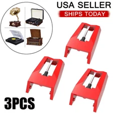 3X Diamond Replacement Turntable Cartridge Needles For Crosley Phonography US