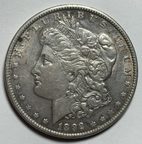 1892 Morgan Silver Dollar — XF Condition 🔥 Better Date