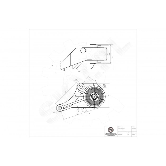 Support moteur pour Opel Combo essence diesel silentbloc suspension moteur Vauxhall Corsa