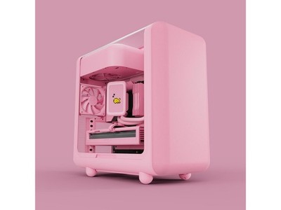 Hyte CS-HYTE-X50G-SM ATX Mid Tower Gaming PC Case Pink (cshytex50gsm)
