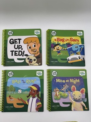 LeapFrog Leap Start Learn to Read Books 1 2 4 5 Long Short Vowels Sam Ted