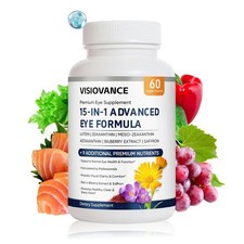 VisioVance 15 in 1 Advanced Eye Formula - Neu...
