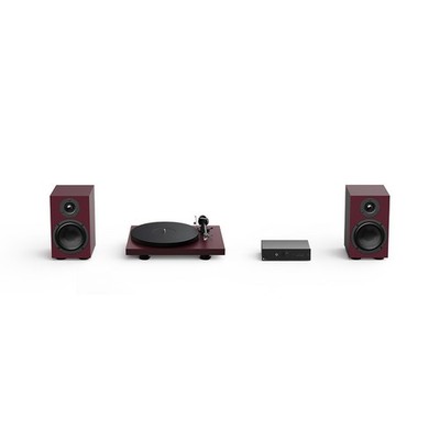 Pro-Ject - Colourful Audio System 2 Satin Wine Red