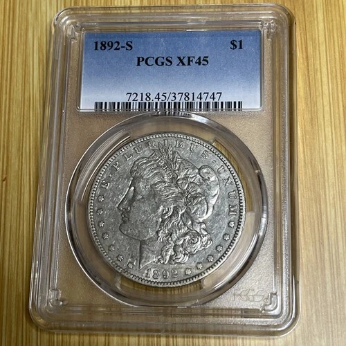 1892 S Morgan Dollar PCGS XF45