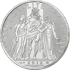 [#1166064] France, 10 Euro, 2012, Paris, Silver, MS, Gadoury:EU 516, KM:2073
