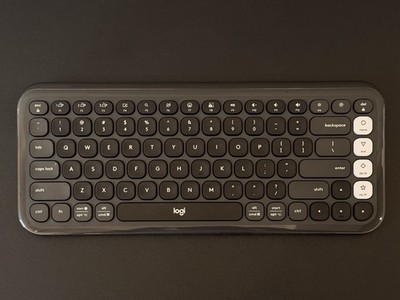 Logitech POP ICON Keys Wireless Bluetooth Keyboard EXCELLENT CONDITION - TESTED