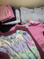 Used 5T / 5 6 Toddler Child Lot Pants Jacket Short Long Sleeves - 9 Piece Lot