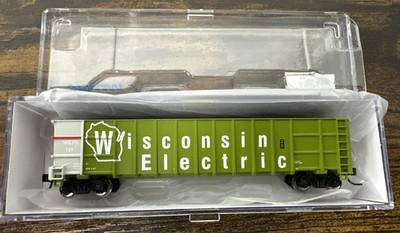 Athearn N Scale RTR #ATH3848 Thrall High Side Gondola Wisconsin Electric #121