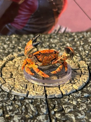 #ad Giant Crab Damp;D Miniature Dungeons Dragons Seas amp; Shores 7 medium druid monster $8.99