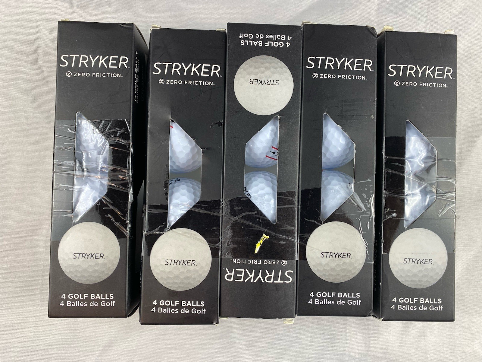 Balls Zero Friction White New Box Damage
