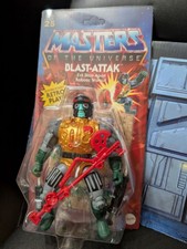 MASTERS OF THE UNIVERSE ORIGINS MATTEL CREATIONS BLAST ATTAK BRAND NEW