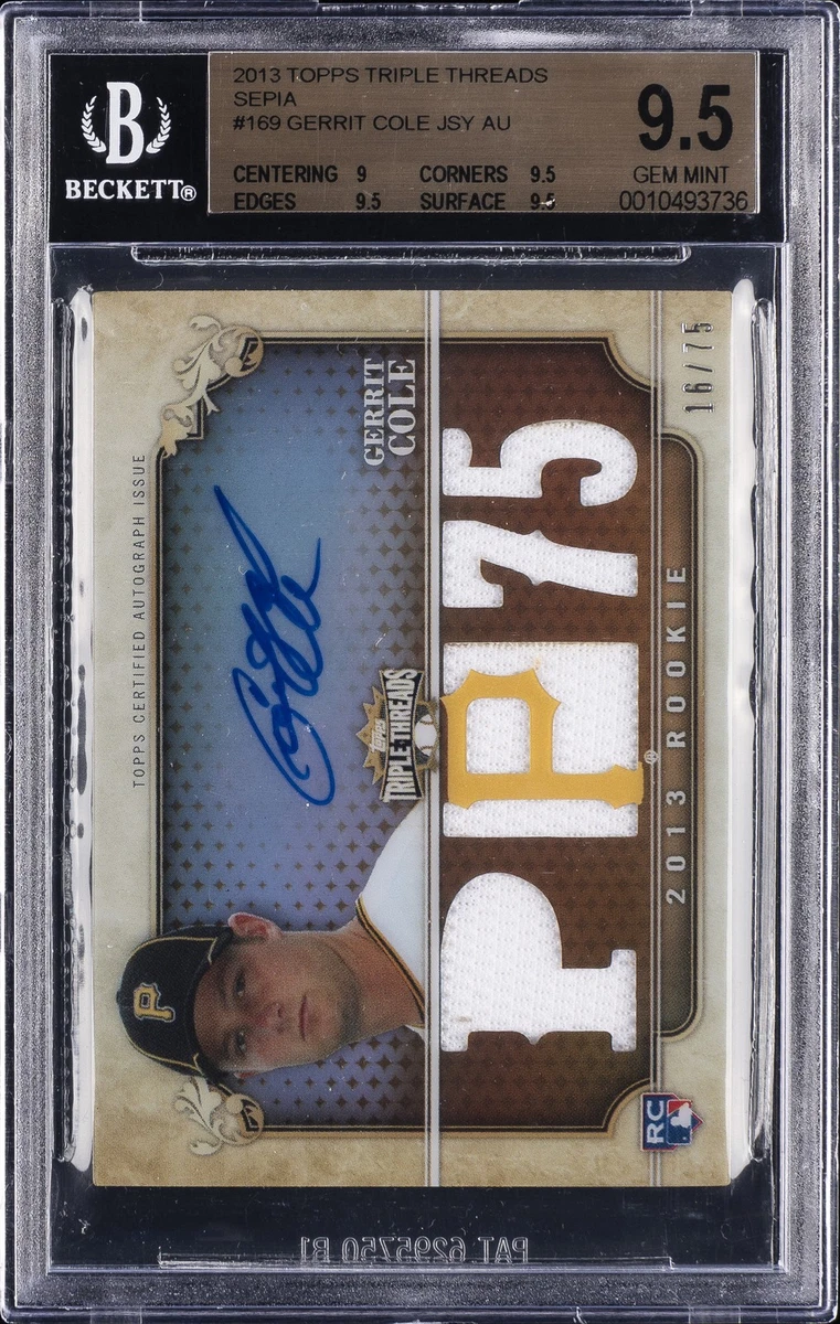 Gerrit Cole Baseball Sports Trading Cards & Accessories