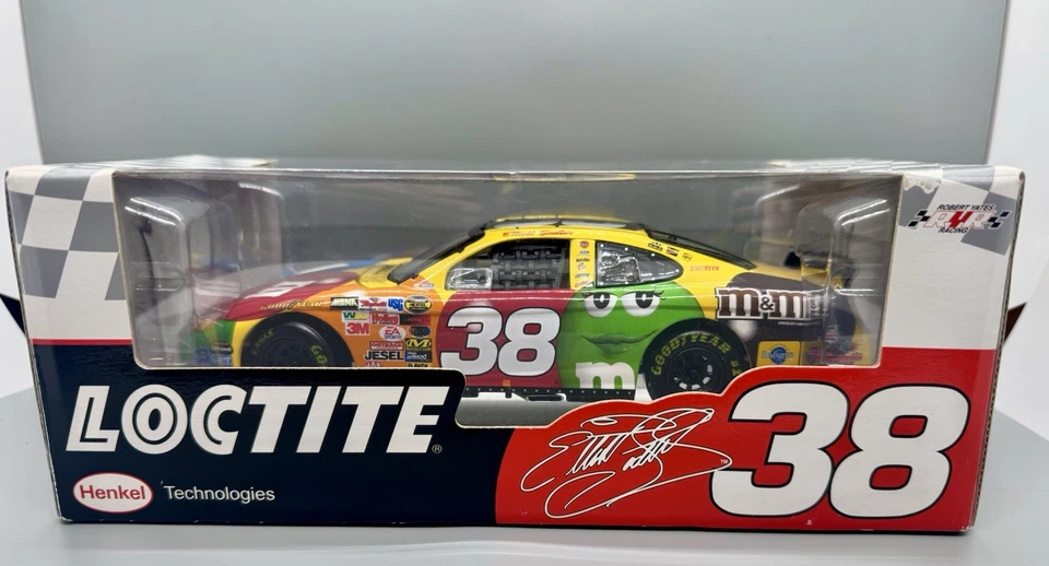 Acción RCCA Coleccionables 1:24 #38 Elliott Sadler M&Ms 2004 Ford Taurus LOCTITE Foto 4 de 4
