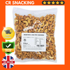 PREMIUM ROASTED SALTED CASHEWS 500G – Gourmet, Protein Rich Nuts